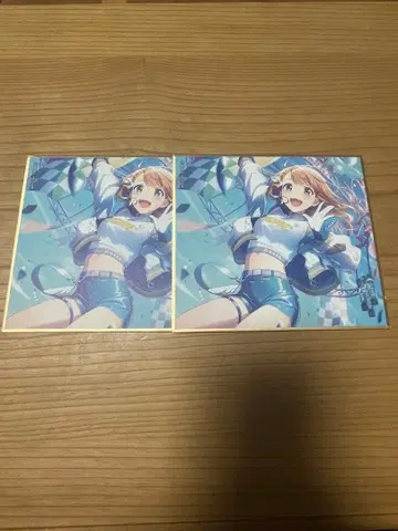 프로세카 미니 색지 53B 하나사토 미노리 특훈 후