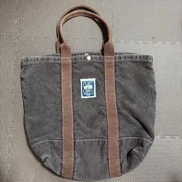 PORT CANVAS 토트백 브라운