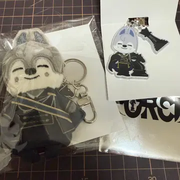 스키즈 FORCE 시즌 그리팅 랜덤 퍼펫 키링 울프찬