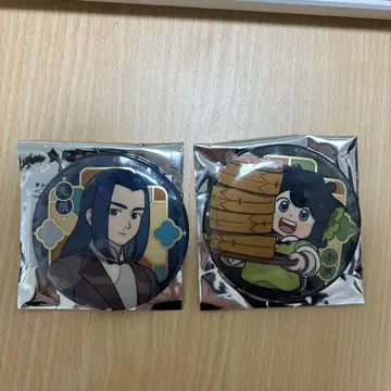 라오허헤이전기 중국 한정 콜라보 카페 월동회관 캔뱃지 무겐 무한 소흑