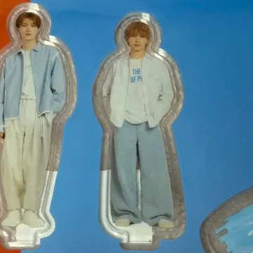 M!LK 요시다 진토 미니 아크릴 스탠드 블루 샤워