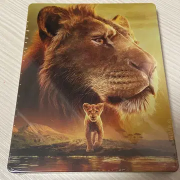 라이온 킹: 무파사 스틸북 4K UHD + 블루레이 미개봉 새상품