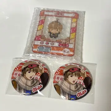 은혼 긴파치 선생님 오키타 소고 카구라 캬라캬쨔~ 캔뱃지 점프 페스타