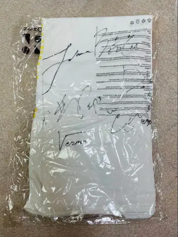 SEVENTEEN 세븐틴 세부치 멤버 전원 사인 T셔츠