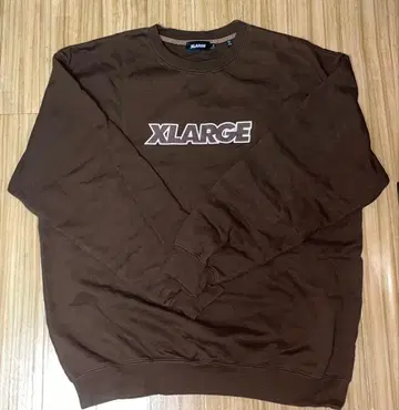 XLARGE 브라운 트레이닝복
