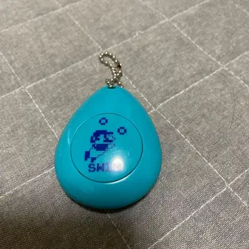 마리오 음성 재생 물방울형 키링