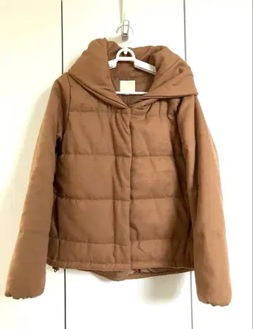 [ 극비품 ] 다운 자켓 브라운