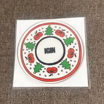 BTS JIN IGIN 크리스마스 마켓 한정판 코스터