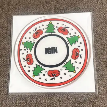 BTS JIN IGIN 크리스마스 마켓 한정판 코스터