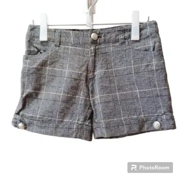 hit fashion [ M ] 숏팬츠 글렌체크 여성용 구제 의류