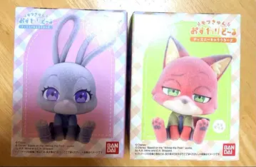 반다이 모후큥 오스와리 인형 디즈니 캐릭터 닉&주디