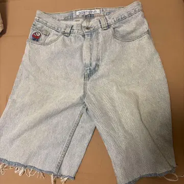 라이트 블루 폴러 빅 보이 숏팬츠