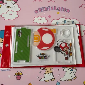 USJ 유니버셜 마리오 콜렉터블 펜 스탠드 요리사 키노피오