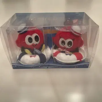 Nissy Rujju 마스코트 피규어 2체 세트