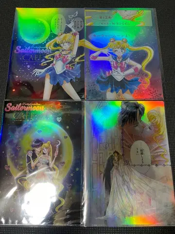 세일러문 세일러문 카페 클리어 파일 키 비주얼 신규 일러스트