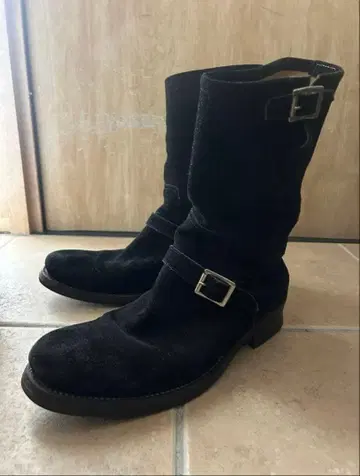 rude gallery 엔지니어 부츠 스웨이드 블랙 26.0cm