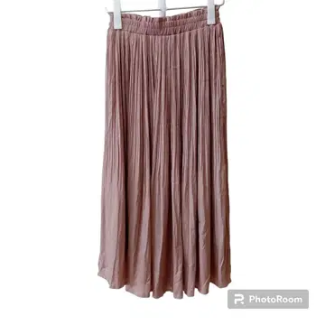 CHARM BERRY TIC [ M ] 롱 플리츠 스커트 새상품급 여성용