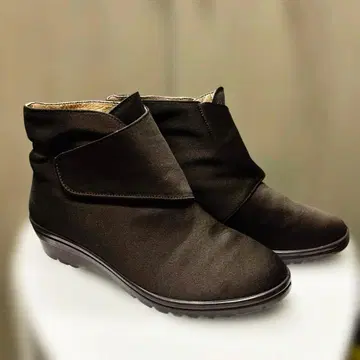 새상품급 [와코루 티어] 숏부츠 고어텍스 브라운 23