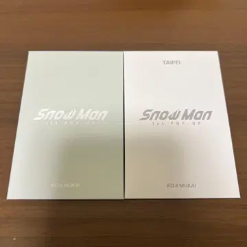 SnowMan 팝업 타이베이 포토 카드 A C 무카이 코지