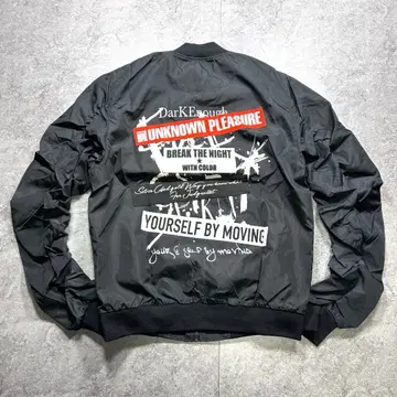 00s [ archive ] 기믹 자켓/백 로고/Y2K/주름/opium