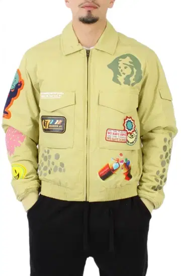 빌리어네어 보이즈 클럽 자켓 L 사이즈 아우터 밀리터리 자켓