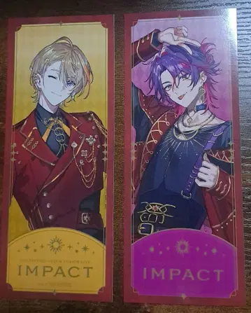 니지산지 후라 소토 & 와타라이 히바리 IMPACT 특전 티켓풍 카드