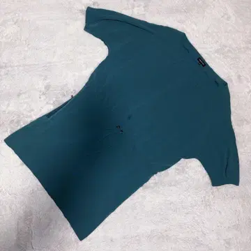 [ INDIVI ] 인디비(38) 반팔 튜닉 블라우스 그린 여름 썸머