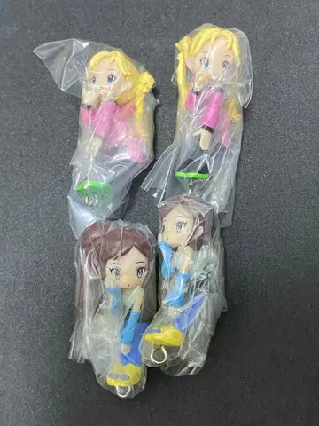 aespa 집게로 잡고 이어 붙이는 마스코트 닝닝 윈터 4체