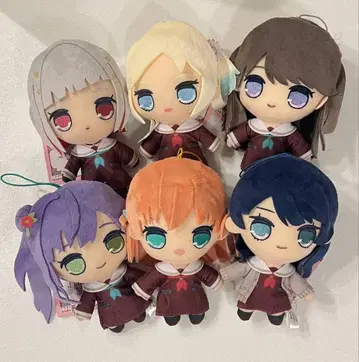 러브 라이브 큐루마루 봉제 인형 6종 세트