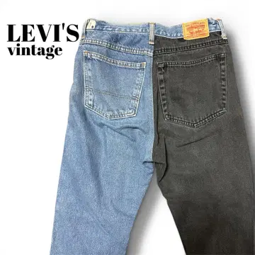 1점물 [ LEVI'S ] 바이컬러 스트레이트 데님