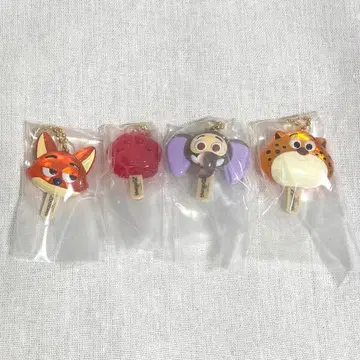 주토피아 아이스캔디 참 4종 세트