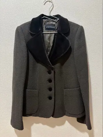 EMPORIO ARMANI 그레이 테일러드 자켓
