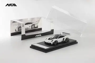 1/64 HKM 포르쉐 911 992 GT3 R rennsport 화이트