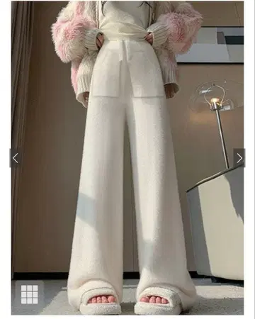 [택 포함 새상품] GRL 그레일 페더얀 니트 팬츠[mh68]