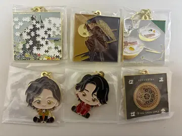 미세스 제일복권 F상 메탈 참 6종 세트