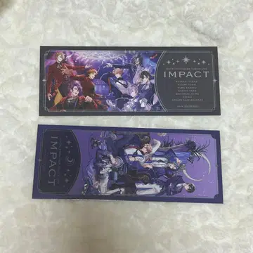 3SKM VOLTACTION IMPACT 특전 티켓풍 카드 니지산지