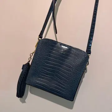 Ungrid 크로커다일풍 숄더백 태슬 미니 지갑 세트