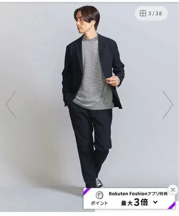 PE 2버튼 자켓 -스트레치 워셔블 셋업 가능-