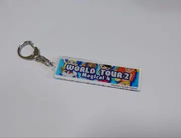 pop'n music 곡 배너 아크릴 키링 WORLD TOUR 2