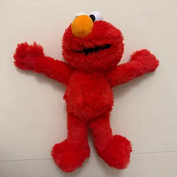 엘모 봉제 인형 빨간색