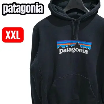 patagonia 블랙 XXL 후드티 파타고니아
