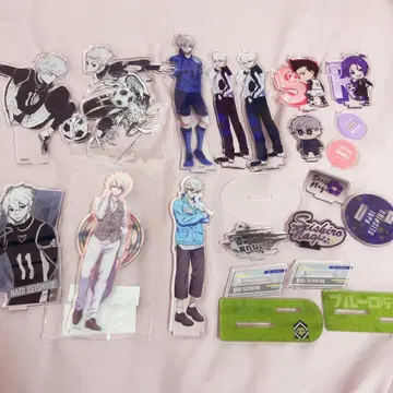 나기 세이시로 블루 록 아크릴 스탠드 미카게 레오 바롱 쇼에이 묶음 판매