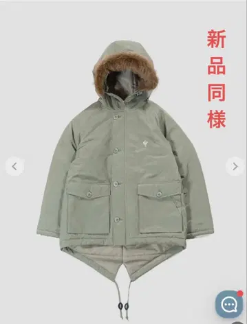 카마쿠라 발상 브랜드 KEY MEMORY 패딩 자켓 퍼 포함