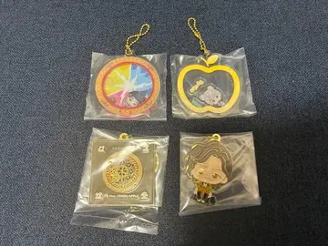 미세스 제일복권 메탈 참, 바스락 아크릴 참 4종 세트