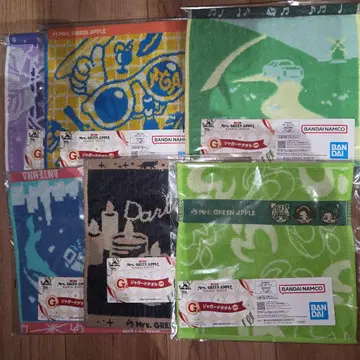 제일복권 Mrs. GREEN APPLE 타월 세트 6개