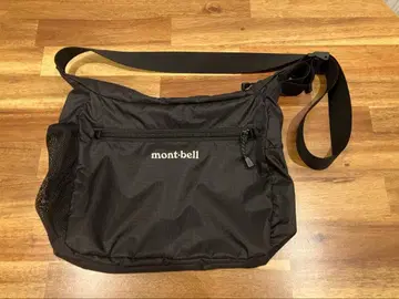 mont-bell 숄더백 포켓터블 라이트 숄더 S 블랙