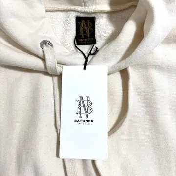 미사용 새상품 택 포함 바토너 BATONER 풀오버 후드티 사이즈 2