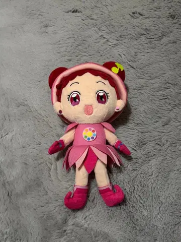 오쟈마녀 도레미 봉제 인형 핑크