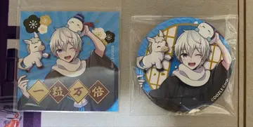 도즈루사 신년 굿즈 캔뱃지 스티커 오라후 군