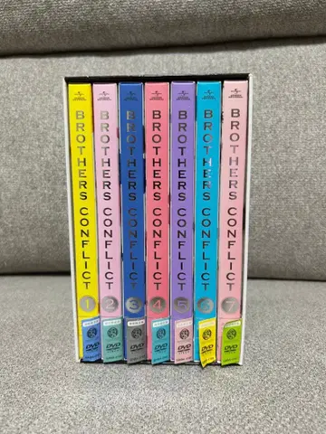 M0718A 브라더스 컨플릭트 최초 한정판 전 7권 Blu-ray